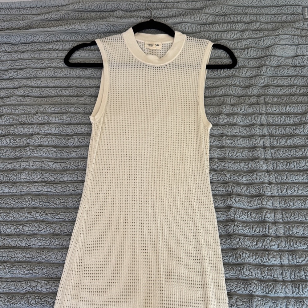 Elegant Cream Maxi Dress